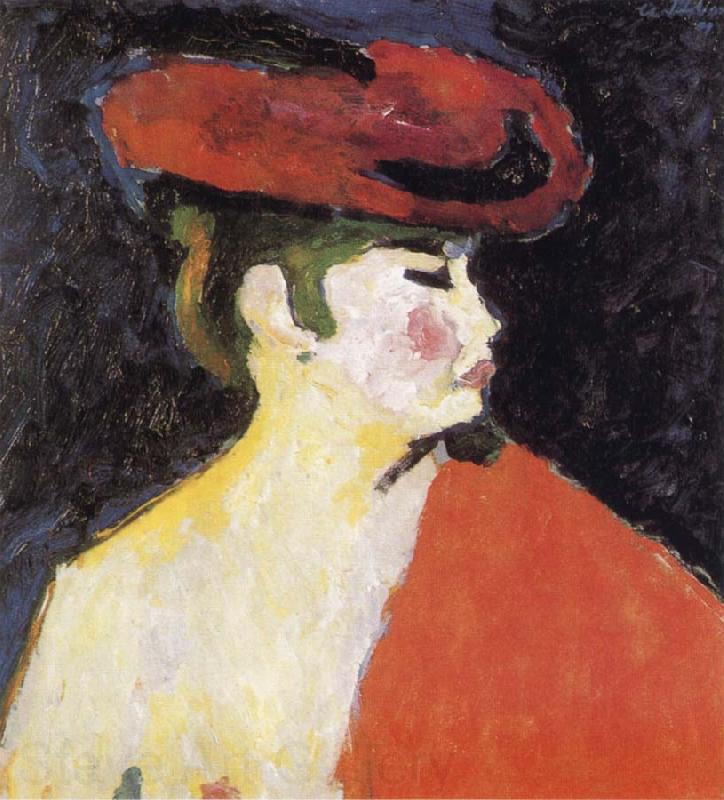 Alexei Jawlensky The Red Shawl